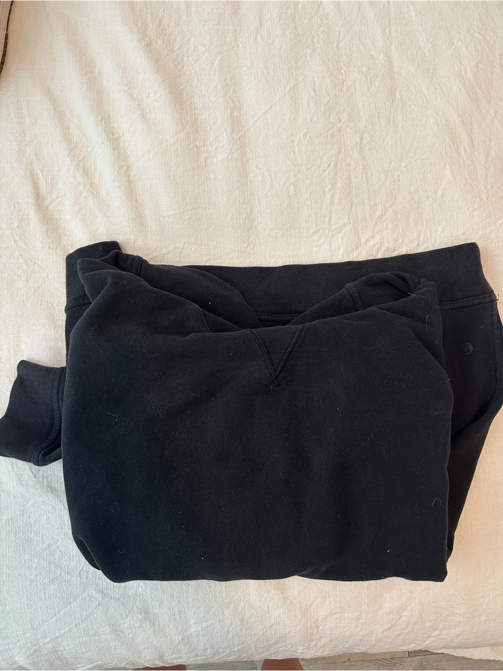 lululemon athletica Black Jacket/Cozy Sweatshirt